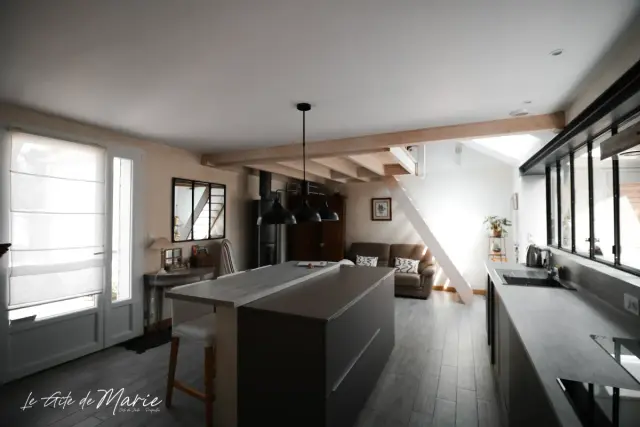 La cuisine rénovée